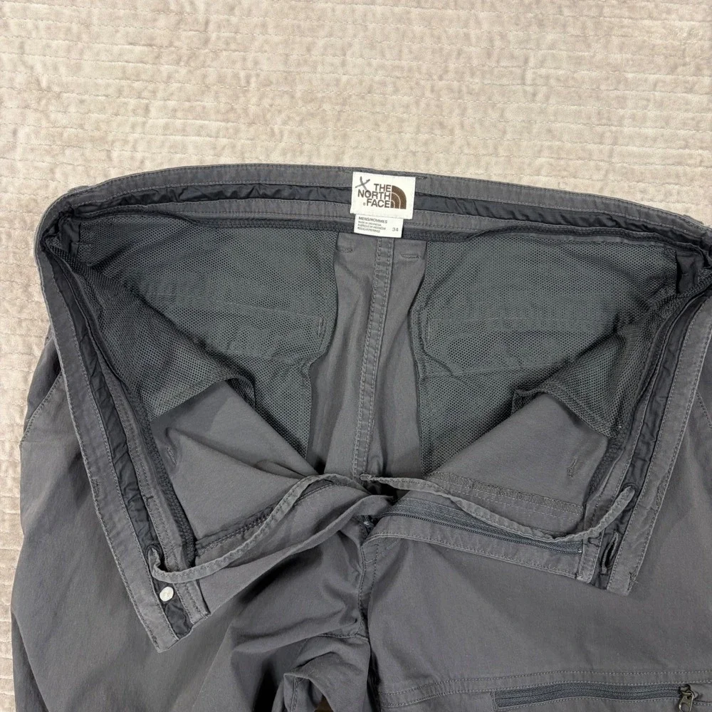 The North Face Mens Motion Pants Asphalt Grey Hiking Outdoor NF0A3FZD Size 34